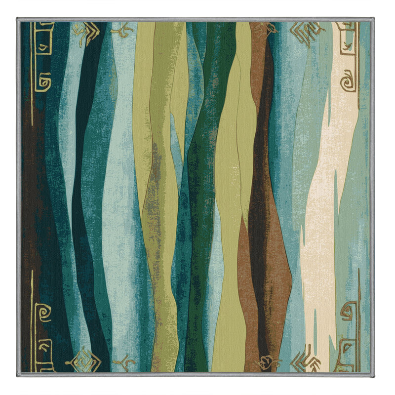 Mystic Glow Rug, Square 7'