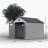 Resin Plastic Storage Shed For Backyard Garden Big Spire Tool Storage-119395235-119395236