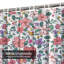 Rideau de douche coloré floral avec 12 crochets-129036306
