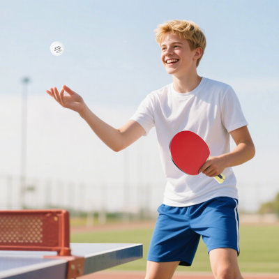 HOMCOM Table Tennis