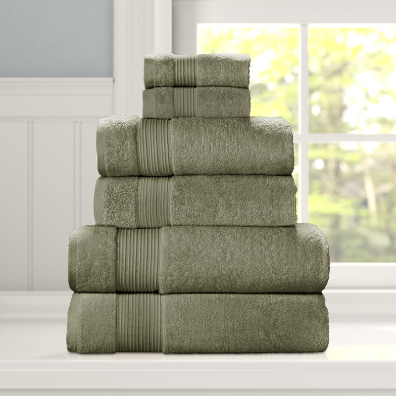 Serra - Towel Washcloth 2Pc. Set, Loden