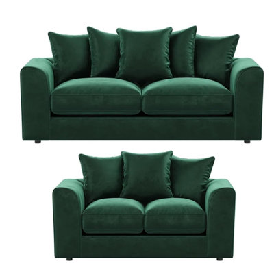 5 Seater Velvet Sofa