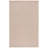 Abstract Hand Tufted Wool/Cotton Solid Color Rug in Light Brown-971103165