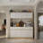 71" Tall Kitchen Pantry Storage Cabinet-2074743269