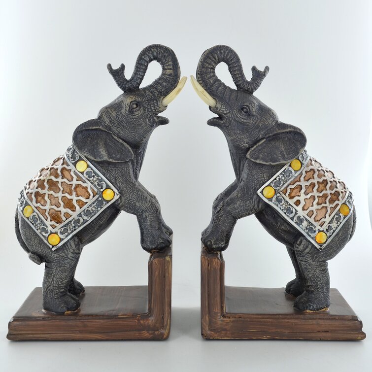 Elephant Tidy Bookends