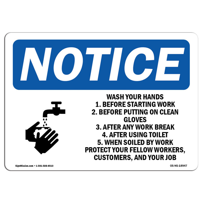 Notice Sign