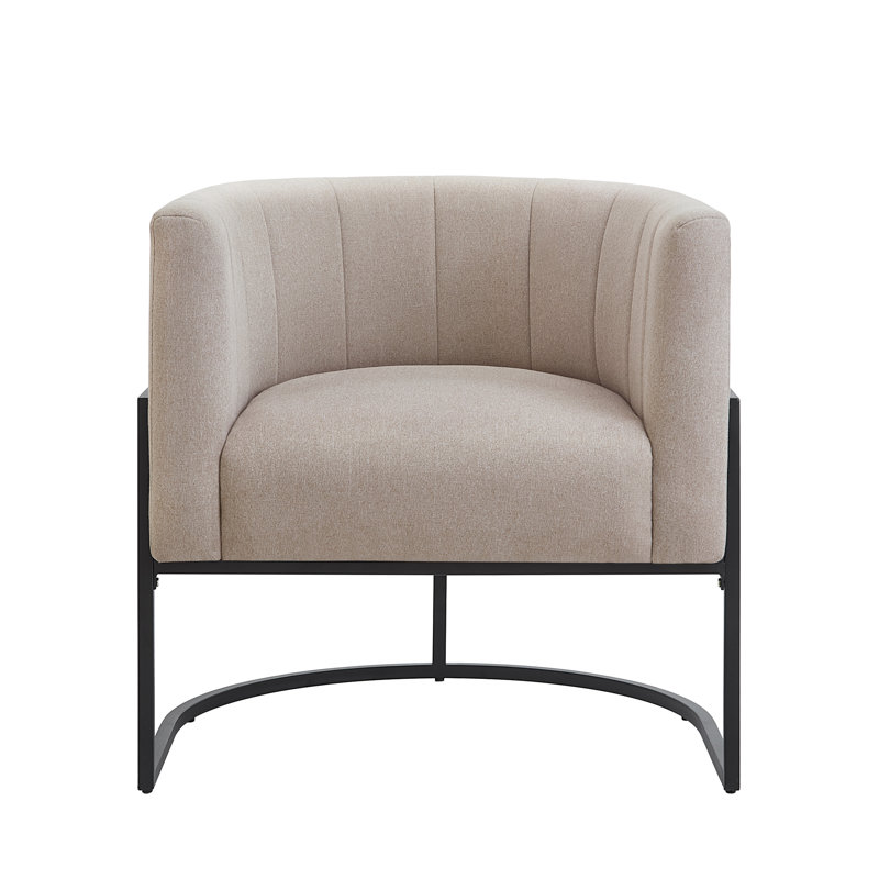 Chaise d'appoint rembourrée Raiesha