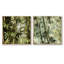 Bamboo Retreat - motif tropical - ensemble de 2 collages carrés tropicaux-101862797-101862800