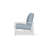 Leeward Marine Grade Polymer Deep Seating Cushion Arm Chair with Hidden Motion-98358942-98358931