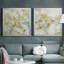 Floral Blush - ensemble de 2 reproductions d'art sur toiles-363999418-363999417-300395164