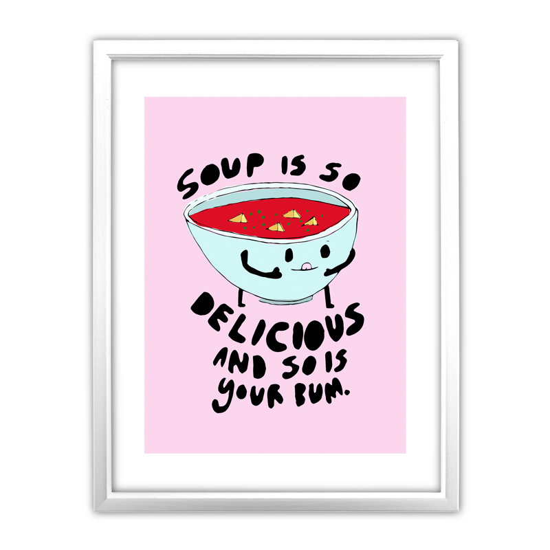 Single Picture Frame Print, White