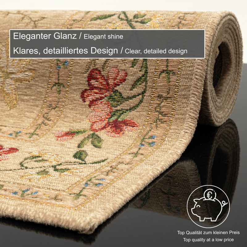 Gholston Machine Woven Beige Indoor Rug