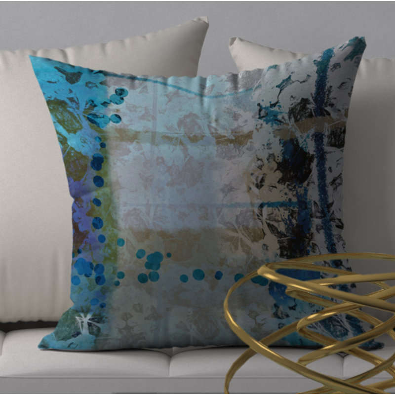 Housse de coussin carrée/insert, 24 po x 24 po