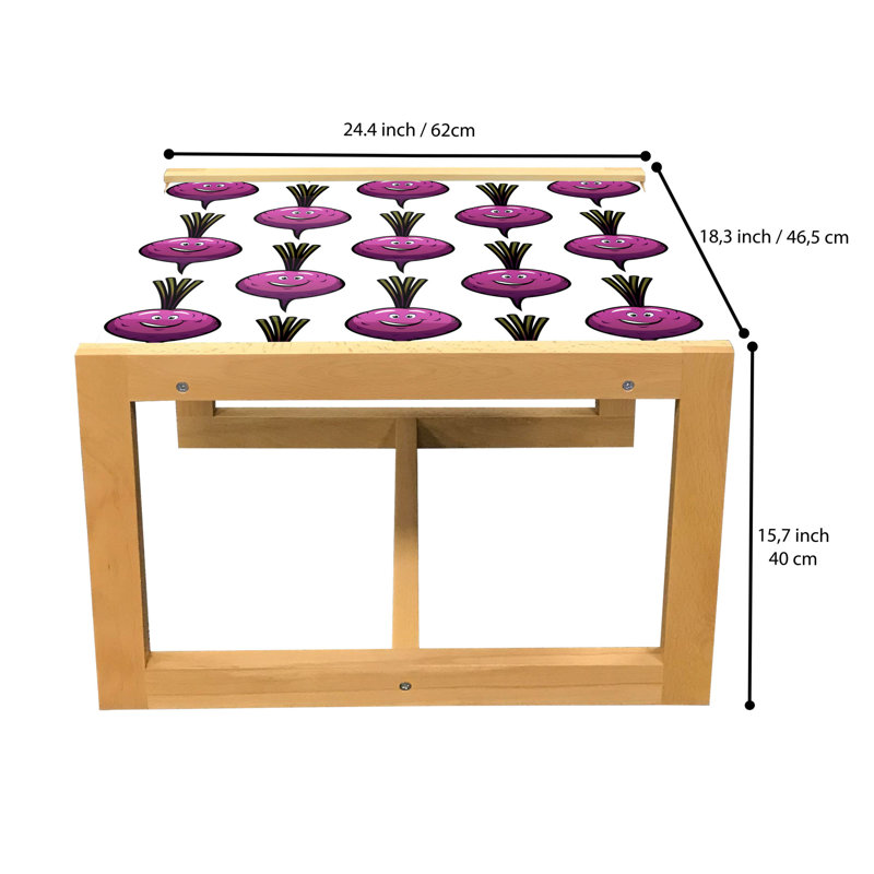 Jahziel Sled Coffee Table, 62cm H x 46cm W x 40cm D