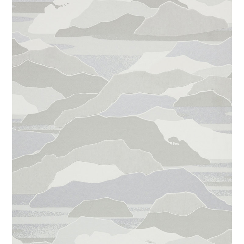 Colline Abstract Matte Wallpaper Double Roll, Brume