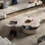 Table basse moderne en acier inoxydable-1373496697