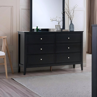 Commode Daniel G1313-D-50 (sans miroir), noir