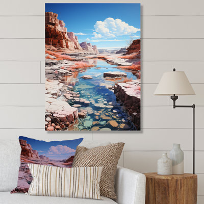 Paysage de Kawaii très sur toile