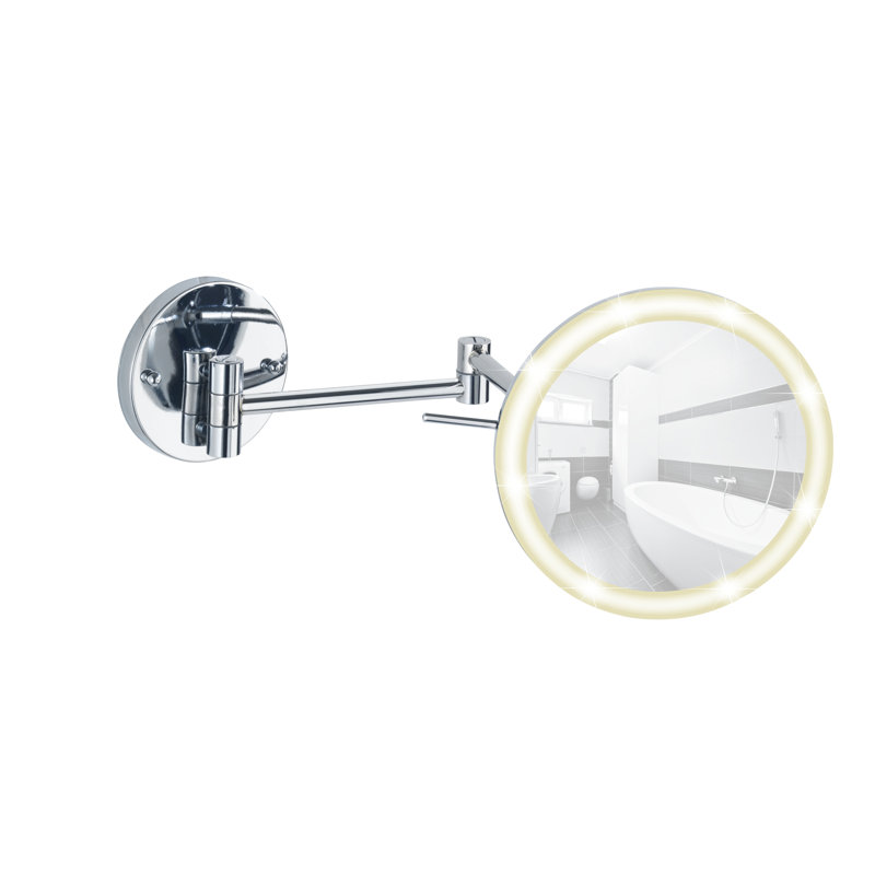 Aura Metal Flat Wall Mirror