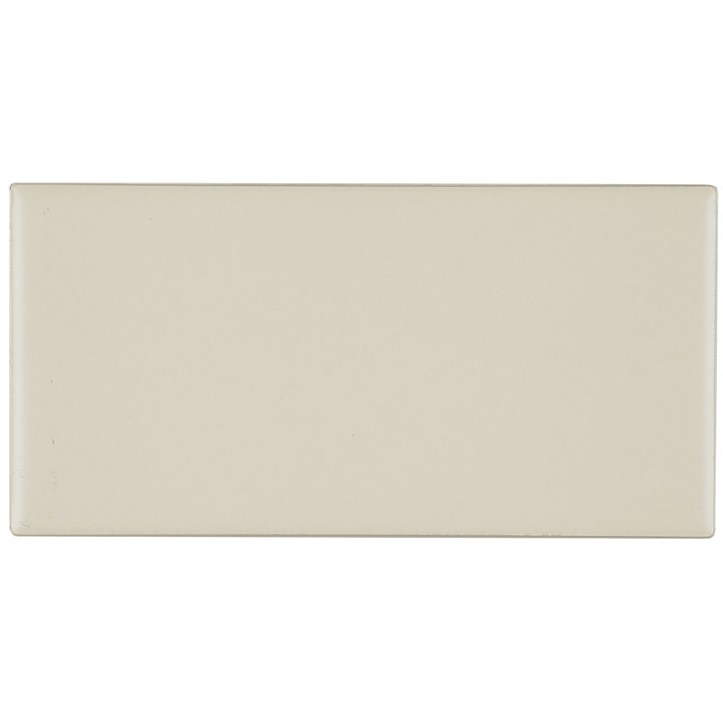 Guilford 3" x 6" Ceramic Field Tile in Matte Almond