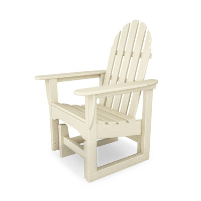 POLYWOOD Classic Adirondack Glider Chair