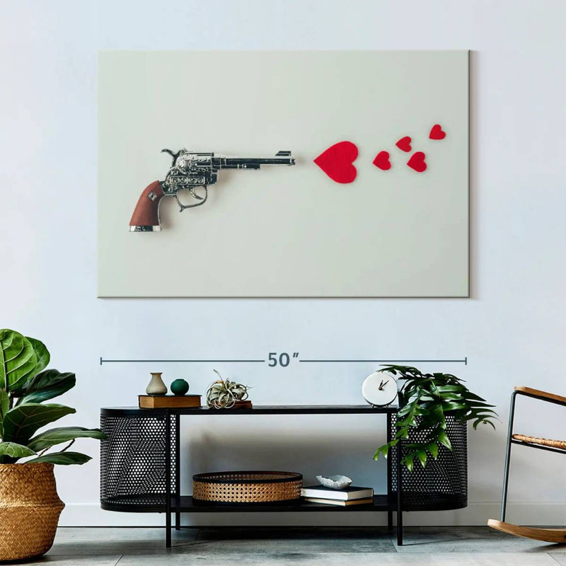 Kill With Love, 34" H x 51" W