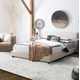 Linsly Handmade Light Green/Ivory Rug