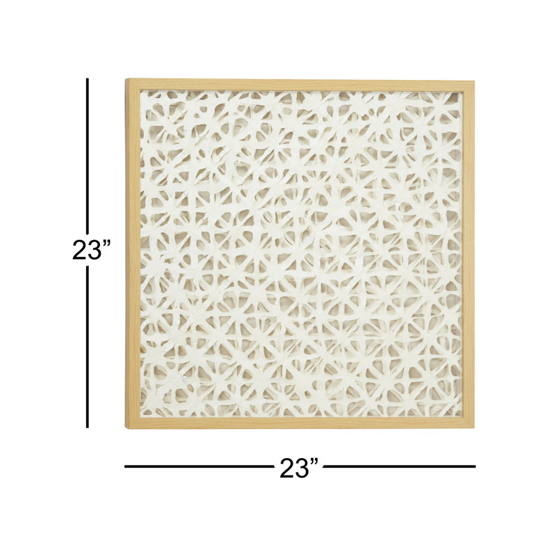 Boho Abstract Wall Decor on Resin