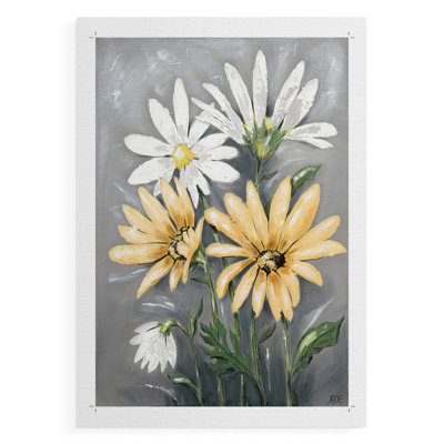 SummerDaisiesII -Canvas Print Only - NOT FRAMED