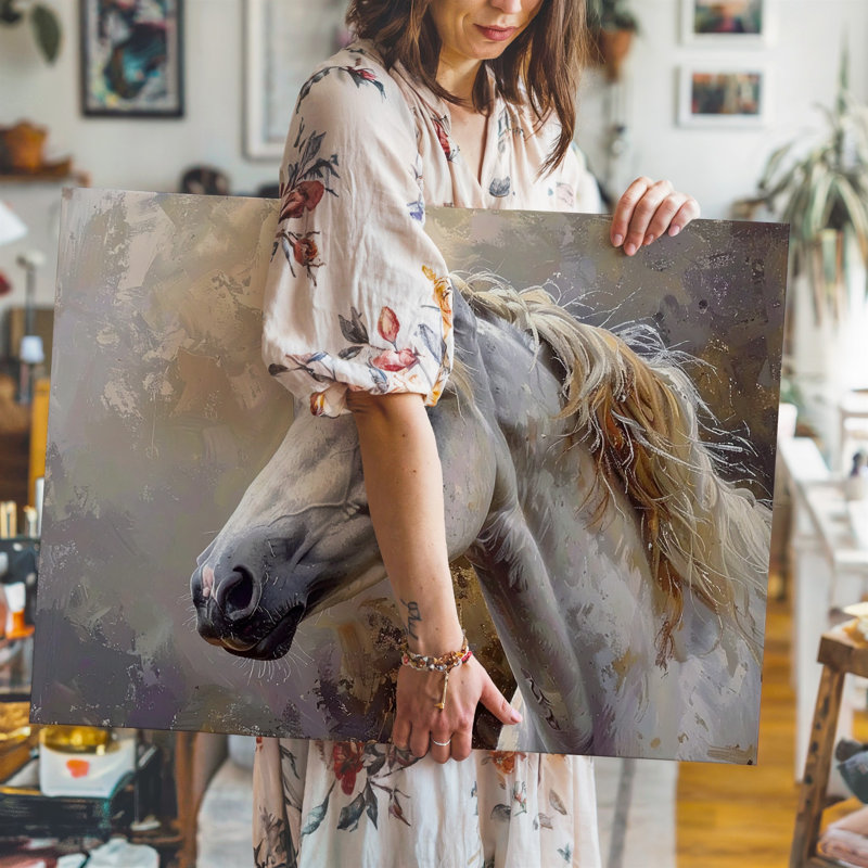Art mural sur toile Golden Whisper, H 30 po x l 40 po