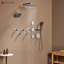 Système de douche thermostatique complet avec valve brute AquaRhapsody-89794553