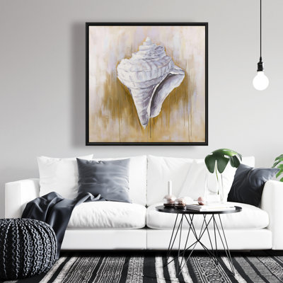 «Coquille conique» sur toile