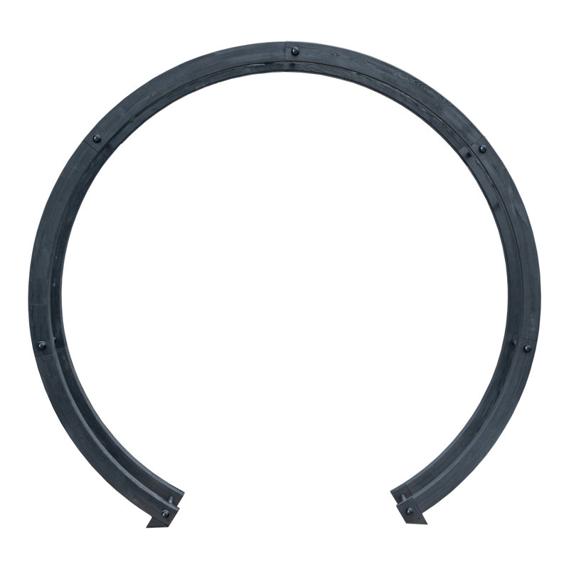 Grange Flower Circle in Black