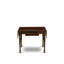 L'ensemble 5 pièces de table et chaises de cuisine comprend une table de salle à manger rectangulaire avec Dropleaf et 4 chaises, acajou-1884321139-1884321136-1970694921