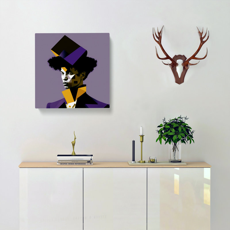 Modern Wall Art - Wrapped Canvas, 35cm H x 35cm W x 3cm D