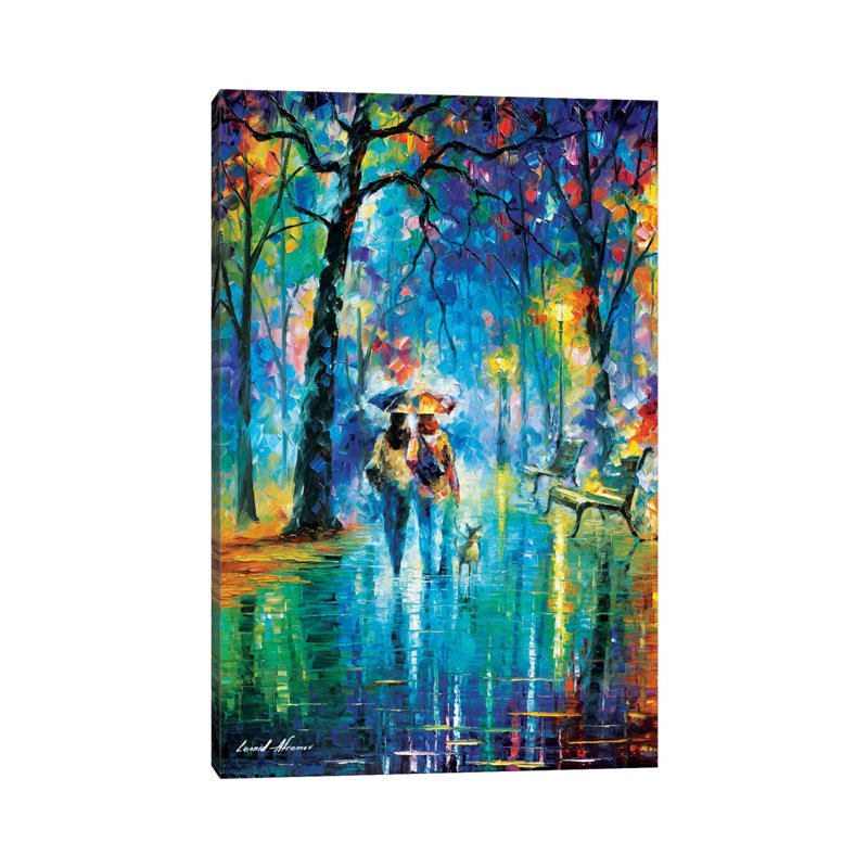 Little Friend by Leonid Afremov - Print on Canvas, 66.04 cm H x 45.72 cm W x 1.91 cm D, Wrapped Canvas
