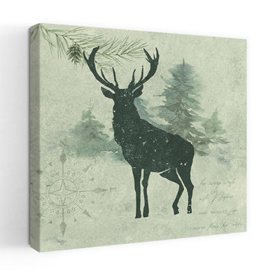 Art animalier, faune, cerf