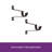 Wayfair Basics Mounting Bracket Set for 5/8" Diameter Curtain Rods, 1.9" Clearance-364423564