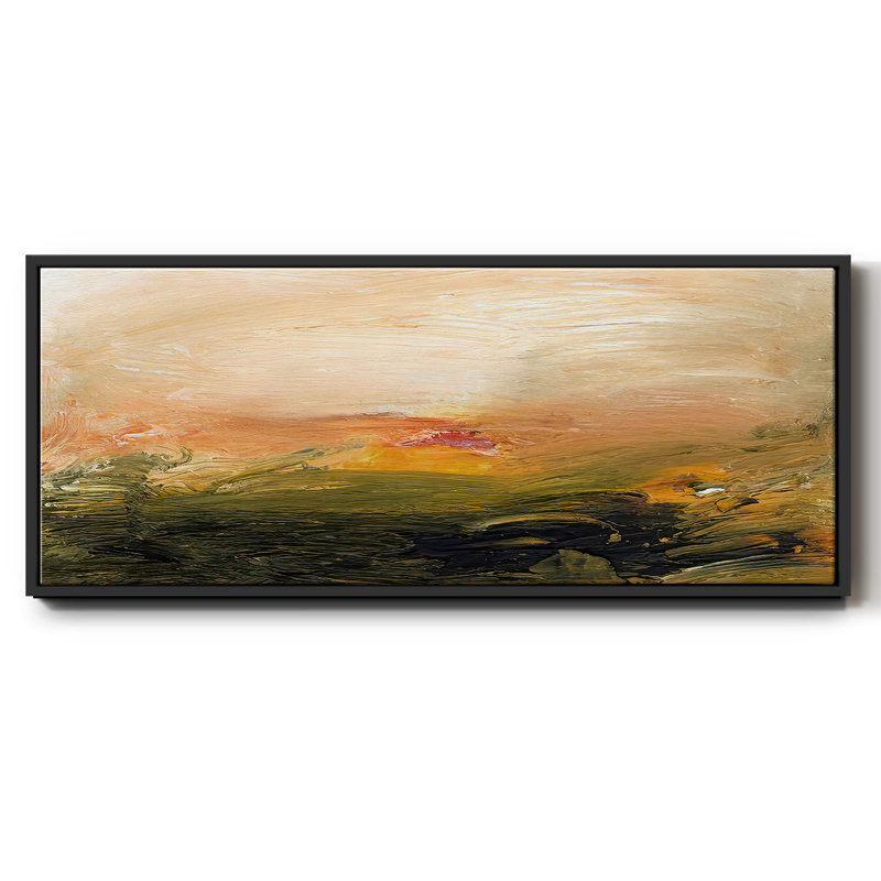 Lingering Light I- Framed Canvas