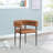 Lavina Cilton Vegan Leather Dining Chair-1903304800