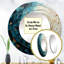 Spirales célestes II - miroir spirales abstraites-121387497-97182644