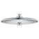 Euphoria Fixed 3-Setting Rain Shower Head Jet SmartRain Settings
