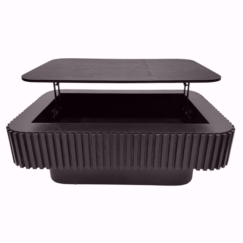 Table basse d'appoint 38,6 po, Noir