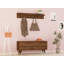 Swen Hall Tree 113cm Wide with Bench and Shoe Storage