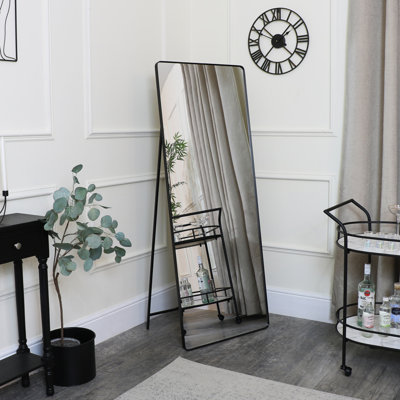 Enaya Metal Flat Floor Mirror