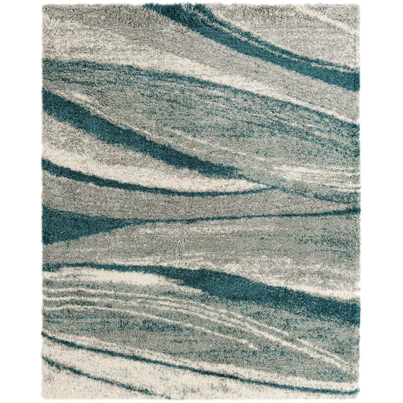  Whisper Soft Touch Shag Rug, Rectangle 7'10" x 10'
