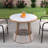 Round Outdoor Dining Table-1900042235