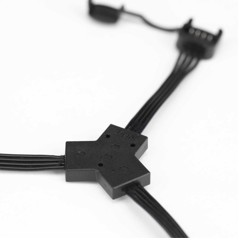 Cordon de connecteur à ruban à del hide-a-lite
