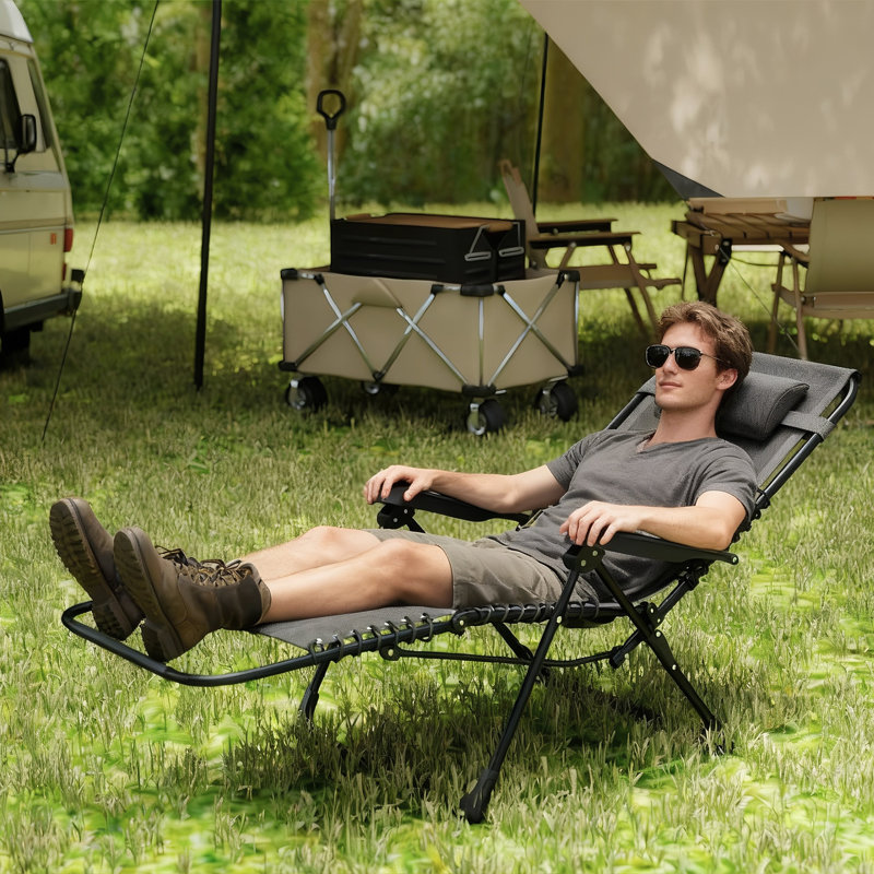 Fauteuil inclinable Zero Gravity, Noir