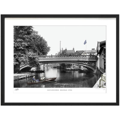 Guildford, Bridge 1904 by Francis Frith - Single Picture Frame Print